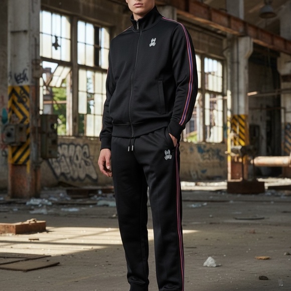 PSYCHO BUNNY TRACK SUIT  SIZE: UNISEX S - Picture 1 of 4